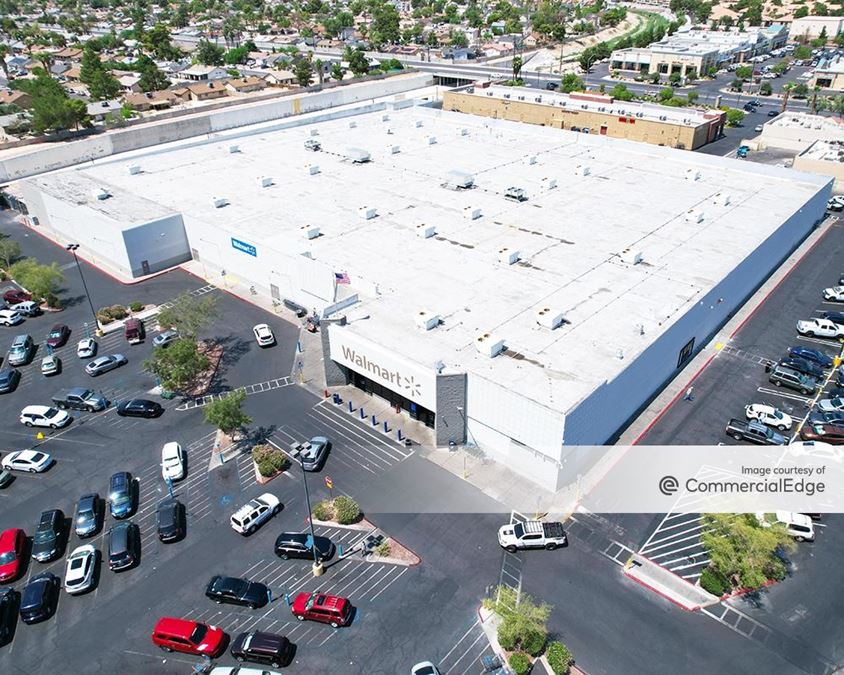 Charleston Commons Shopping Center Walmart 201 North Nellis Blvd