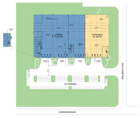 Industrial space for Rent at 8705 Bollman Place in Savage