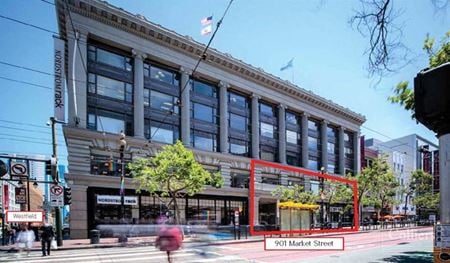 Retail space for Rent at 901 Market St in San Francisco
