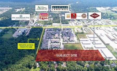 VacantLand space for Sale at 5412 FM 1488 in Magnolia