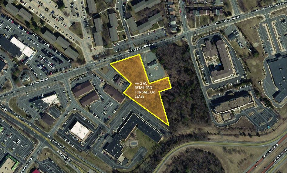 73 Fort Evans Rd NE - Retail Land For Sale or Lease in the Town of Leesburg