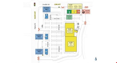 Retail space for Rent at SEC Higley Rd & Ocotillo Rd in Gilbert