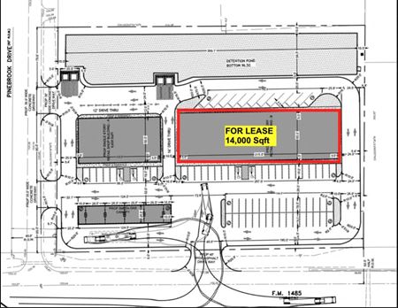 Retail space for Rent at 19261 FM 1485 in New Caney