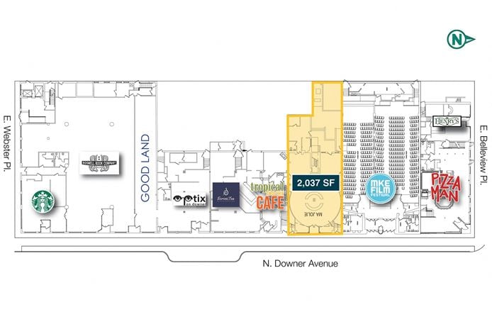 2551-2597 & 2608-2650 N. Downer Avenue