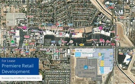 Retail space for Rent at Coffee Rd & Rosedale Hwy in Bakersfield