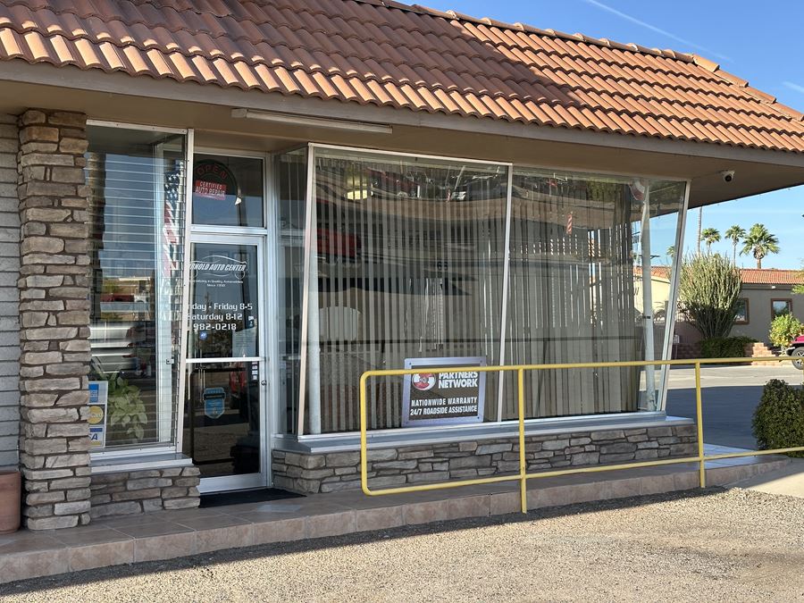 Automotive sales and service center