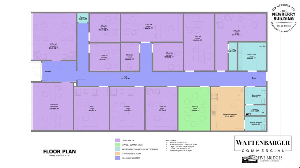 The Newberry Building | Individual & Team Office Suites For Lease