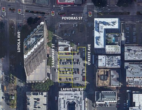 Parking Lot / Development Site near Poydras & Loyola