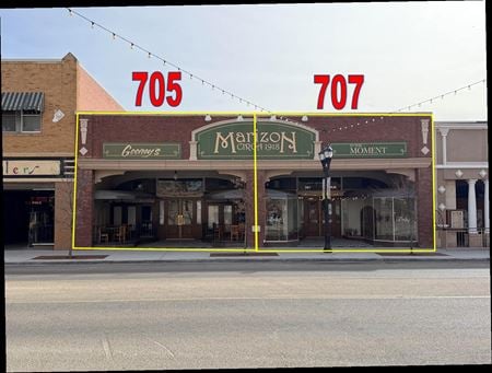 Retail space for Rent at 705 S Polk St in Amarillo