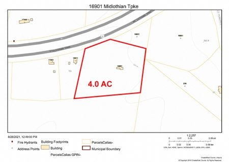 VacantLand space for Sale at 16901 Midlothian Turnpike in Midlothian