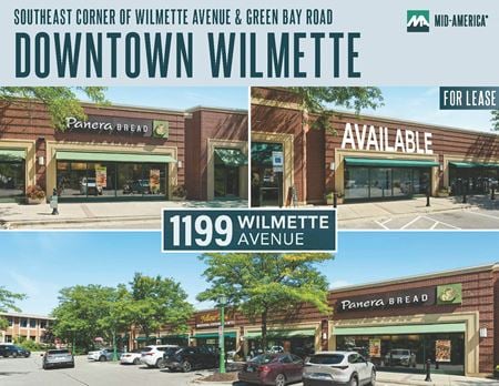 Retail space for Rent at 1199 Wilmette Avenue in Wilmette
