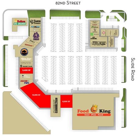 Retail space for Rent at 5217 82nd Street in Lubbock