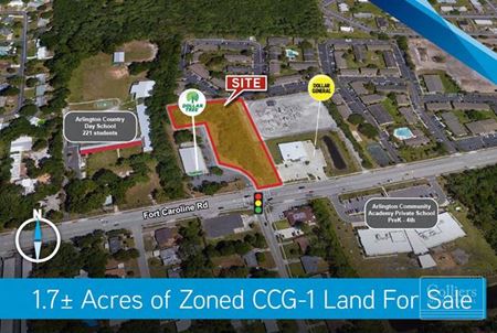 1.7± Acres of Zoned CCG-1 Land For Sale - Jacksonville