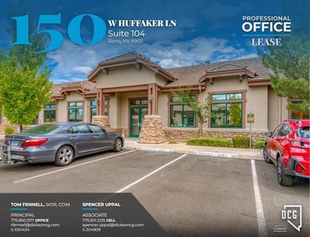 Office space for Rent at 150 W Huffaker Ln Suite 104 in Reno