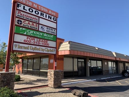 Retail space for Rent at 9838 N 19th Ave in Phoenix