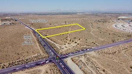 VacantLand space for Sale at HWY 395 Near Main Street in Hesperia