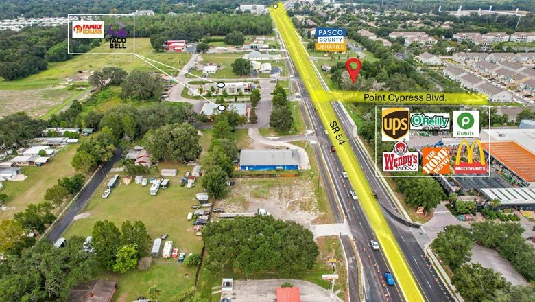 VacantLand space for Rent at 34139 Wesley Chapel Blvd.  in Wesley Chapel
