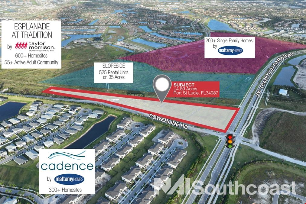 ±4.89 Acre Prime Commercial Site