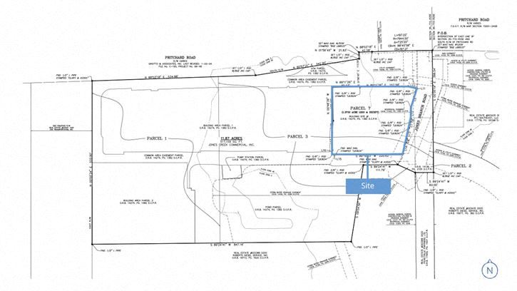 1.27± AC Parcel on  Pritchard Road at I-295