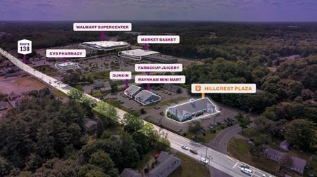 Retail space for Rent at Hillcrest Plaza in Raynham