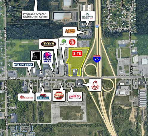 7.4 Acres – NWC of Pierson Road & I-75