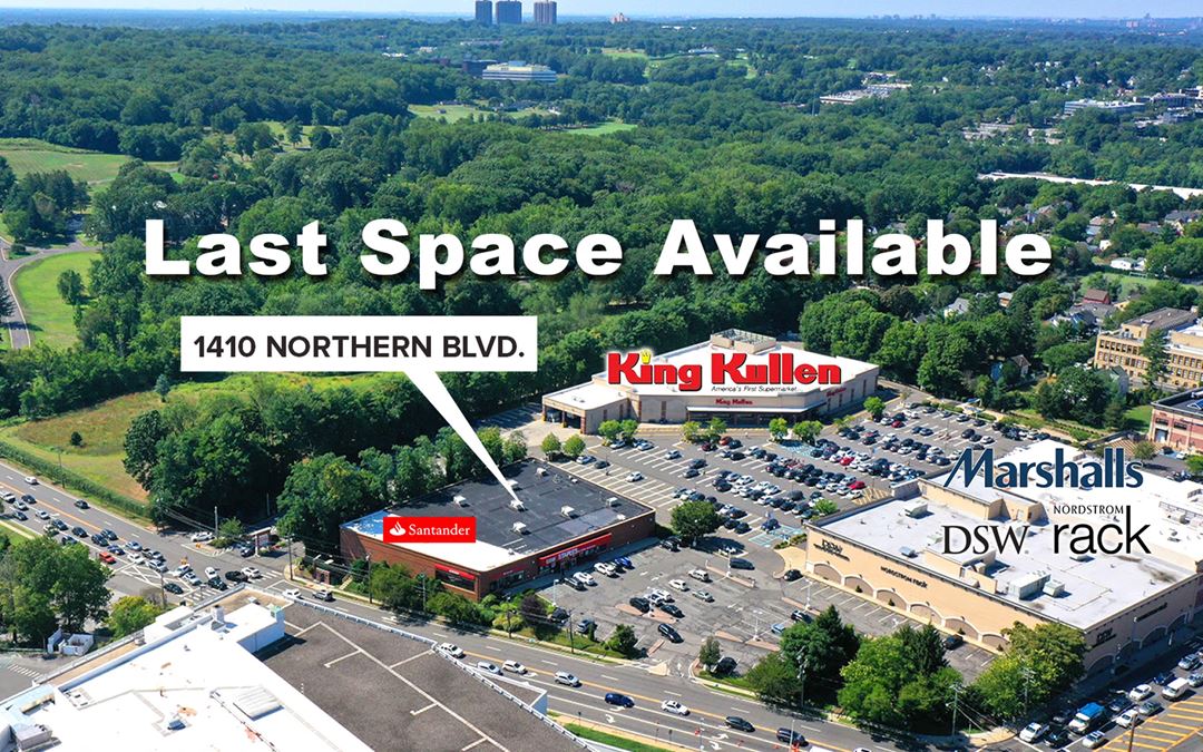 Prime Grocery Anchored Manhasset Retail - Last Space Available