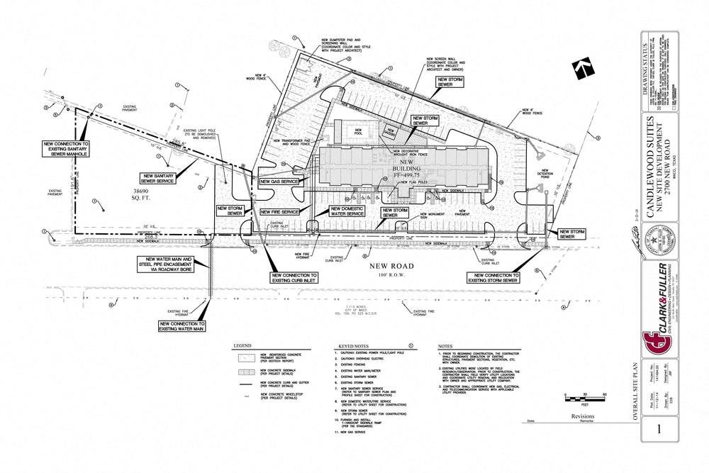 New Road Pad Site