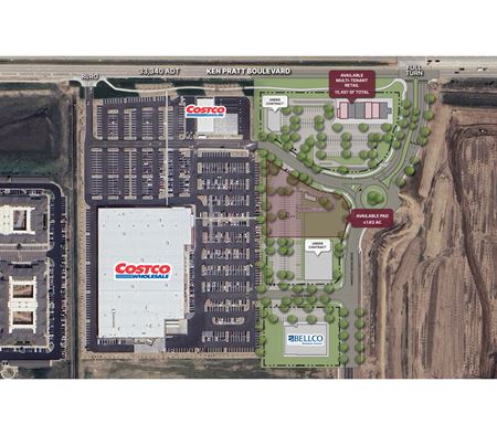 Retail space for Rent at Ken Pratt Boulevard and Harvest Moon Drive in Longmont
