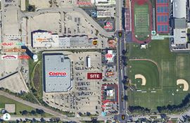 North Riverside Retail Available Ground Lease — BTS of Existing 5,964 SF Building + 1 Acre Land