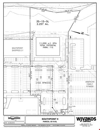 2.26 Acre Commercial Pad Site with Full Infrastructure and Paved Parking