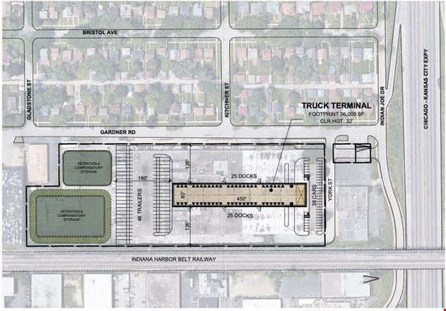 7.84 Acre Heavy Power Last Mile Logistics Site