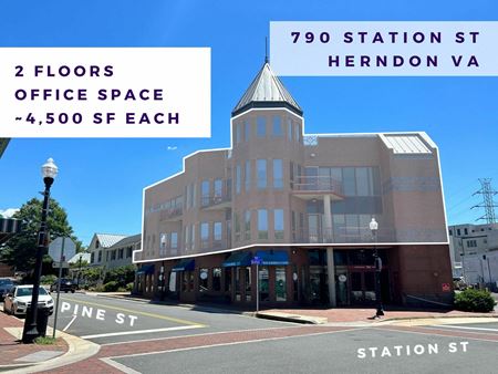 Office space for Rent at 790 Station St in Herndon