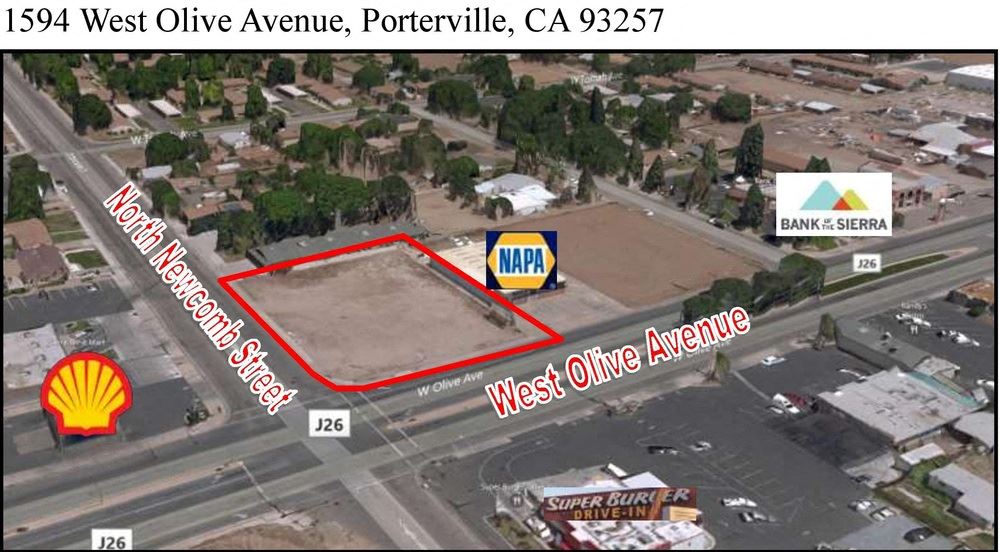 Fast Food Site/Land Lease/New BTS Near CA-65