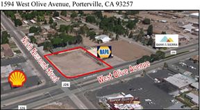 Fast Food Site/Land Lease/New BTS Near CA-65