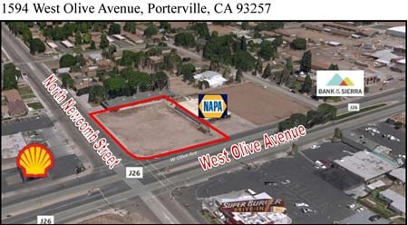 Photo of commercial space at 1594 West Olive Avenue in Porterville