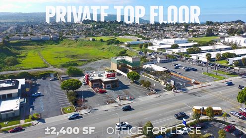 Private Top Floor Office for Lease | ±2,400 SF | Torrance, CA
