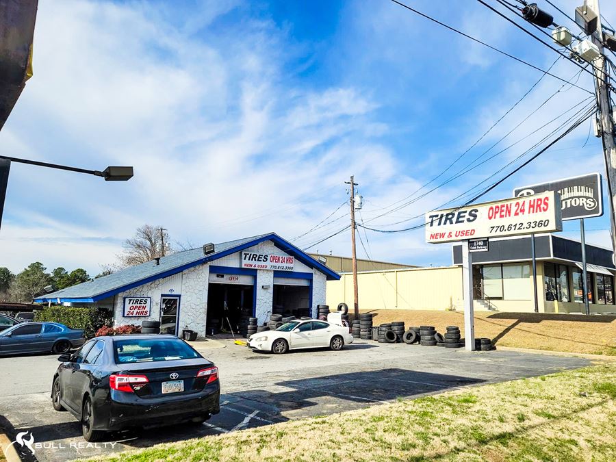 Auto Repair Shop ± 1,848 SF 8.2 Cap Rate 1740 Cobb Parkway
