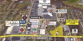 7.48 acres, East of Northpark Mall (Only $325,000)