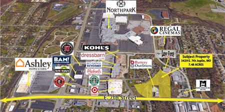 7.48 acres, East of Northpark Mall (Only $325,000) - Joplin