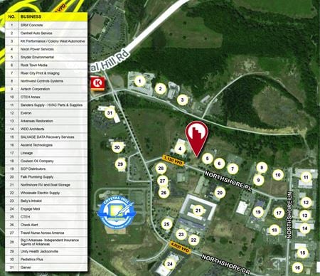 Industrial space for Rent at Northshore Pl in North Little Rock