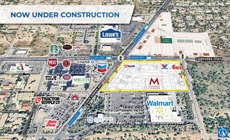 Retail space for Rent at Cave Creek Rd & Carefree Highway | SEC in Cave Creek