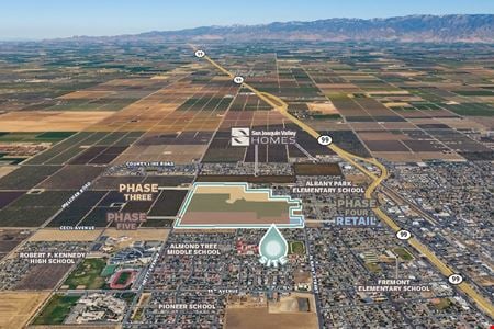 VacantLand space for Sale at NWC Albany Street & Cecil Avenue | SEC County Line Road & Albany Street in Delano