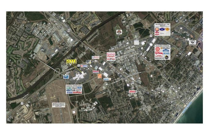 Retail space for Rent at 1200 Coastal Grand Circle in Myrtle Beach