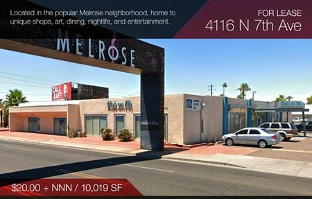 Office space for Rent at 4116 N 7th Ave in Phoenix