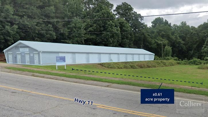 Occupied Storage Units with Adjacent Lot in Chesnee, SC