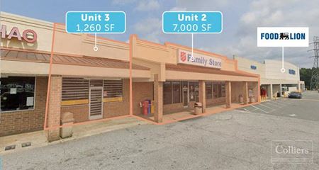 Retail space for Rent at 521 Jake Alexander Blvd W in Salisbury