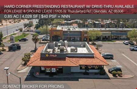 Retail space for Rent at 5105 W Thunderbird Rd in Glendale