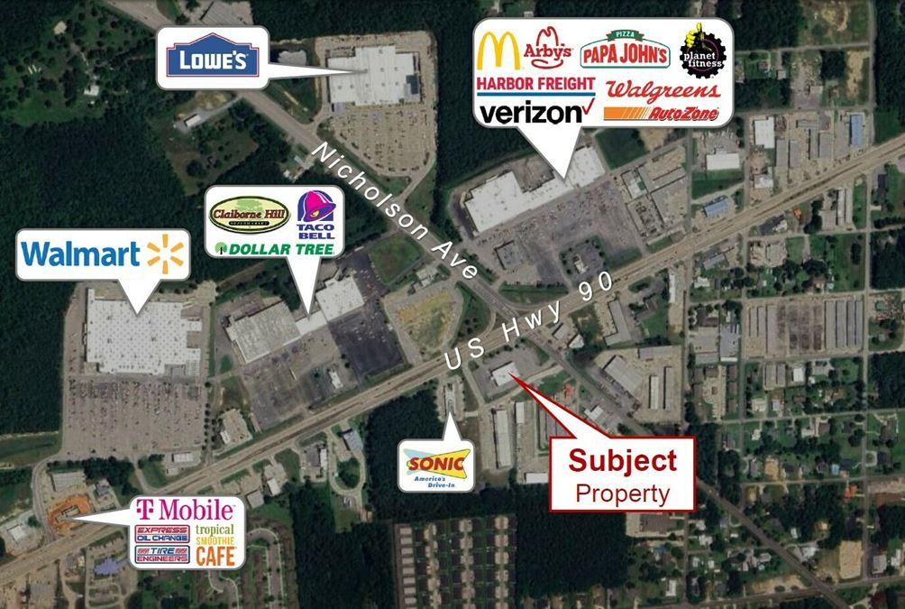 Former Rite Aid for Lease - 403 US-90, Waveland, MS