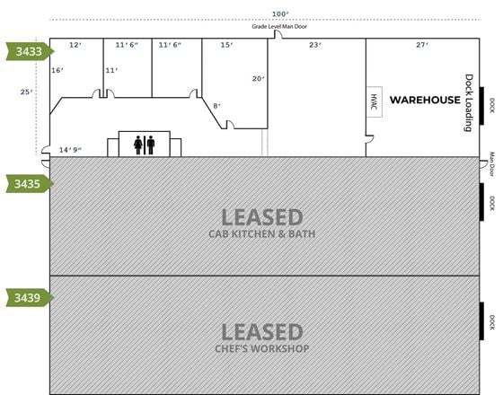 Industrial space for Rent at 3433-3439 Lorna Ln in Hoover