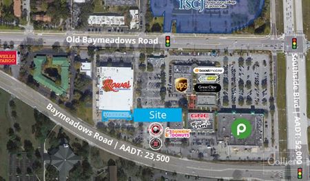 Retail space for Rent at 9865 Baymeadows Road in Jacksonville
